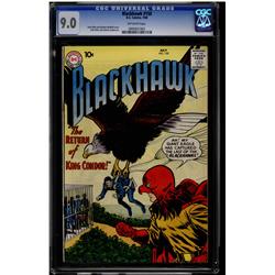 Blackhawk # 150 CGC 9.0 off-white pages