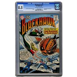 Blackhawk #170 CGC 8.5 off-white to white pages