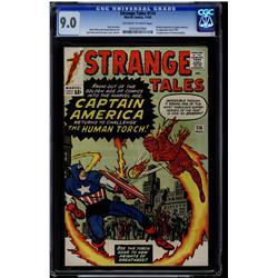 Strange Tales # 114 CGC 9.0 off-white to white pages