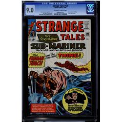 Strange Tales # 125 CGC 9.0 off-white to white pages