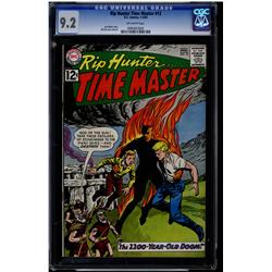 Rip Hunter Time Master # 12 CGC 9.2 off-white pages