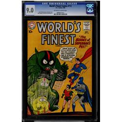 World's Finest Comics # 112 CGC 9.0 off-white to white pages