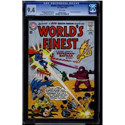 World's Finest Comics # 134 CGC 9.4 white pages