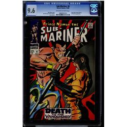 Sub-Mariner #6 CGC 9.6 off-white to white pages