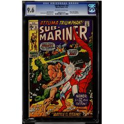 Sub-Mariner #31 CGC 9.6 off-white to white pages