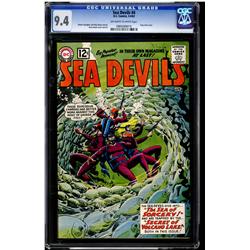 Sea Devils # 4 CGC 9.4 off-white to white pages