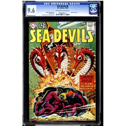 Sea Devils # 6 CGC 9.6 off-white to white pages