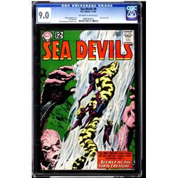 Sea Devils # 9 CGC 9.0 off-white to white pages