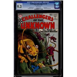 Challengers Of The Unknown #22 CGC 9.2 off-white pages