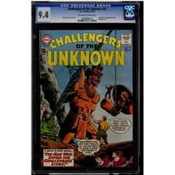 Challengers Of The Unknown #31 CGC 9.4 off-white to white pages