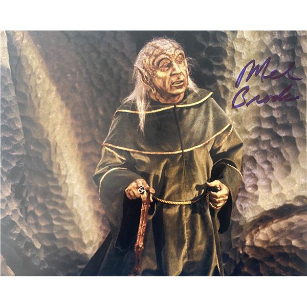 Spaceballs Mel Brooks signed movie photo