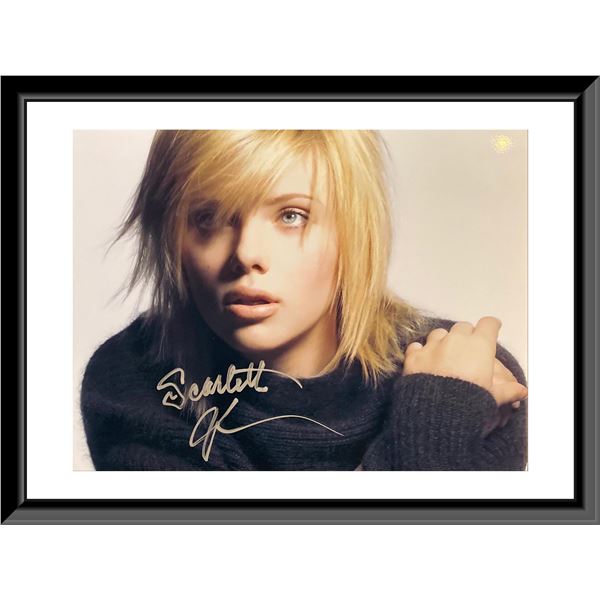 Scarlett Johansson Signed Photo