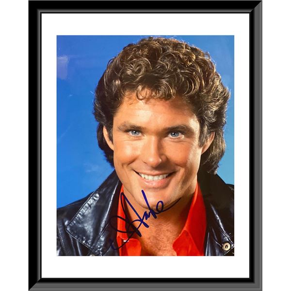 David Hasselhoff Signed Photo