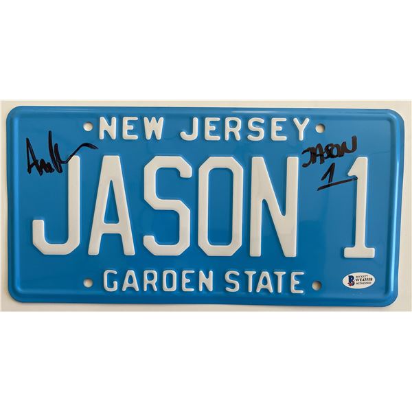 Ari Lehman signed license plate - Beckett