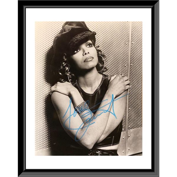 Janet Jackson Signed Photo