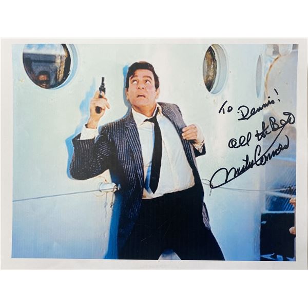 Mannix Mike Connors signed photo