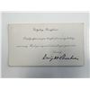 Image 1 : 39th US President Dwight D. Eisenhower facsimile printed card
