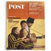 Image 1 : The Mamas & the Papas  signed Saturday Evening Post Magazine March 25, 1967