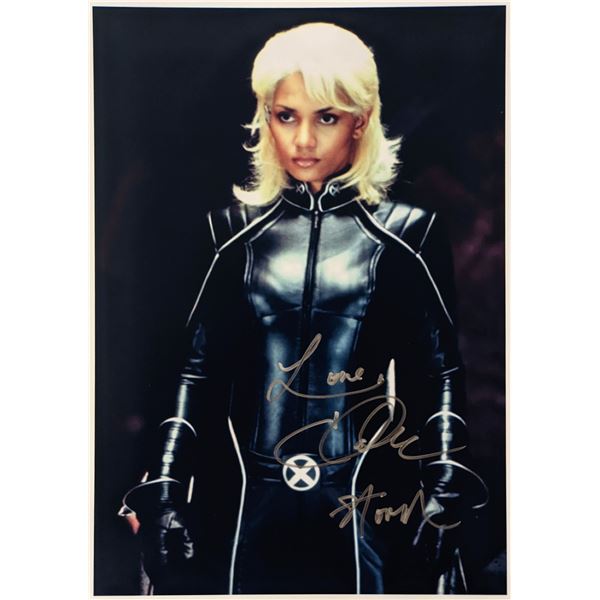 X-Men Halle Berry signed movie photo