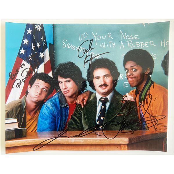 Welome Back, Kotter signed cast photo