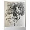 Image 1 : Western performer Jim Mecate signed photo