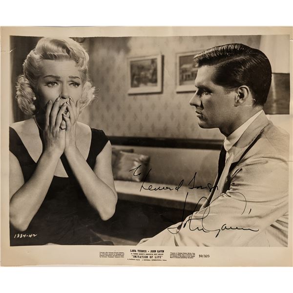 John Gavin signed photo