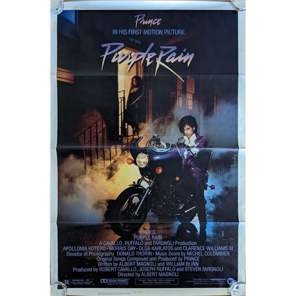 Purple Rain 1984 Original One Sheet Movie Poster