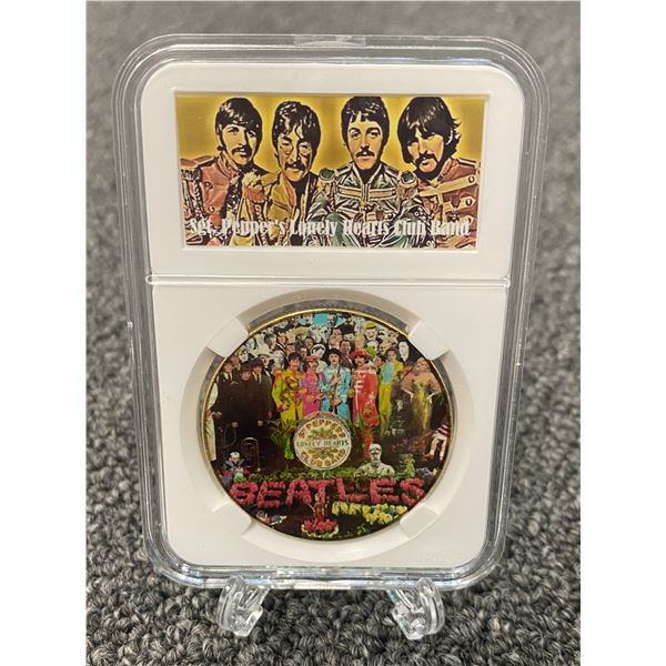 The Beatles Sgt. Pepper's Lonely Hearts Club Band commemorative coin