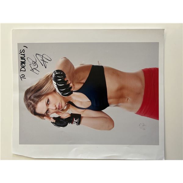 Ronda Rousey signed photo