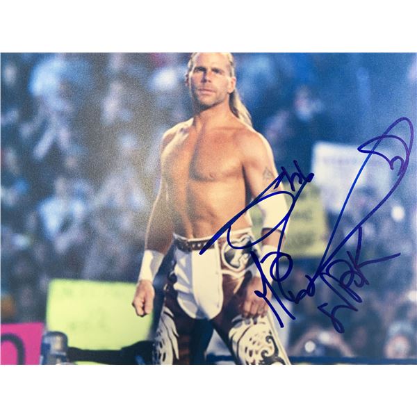 Shawn Michaels signed photo