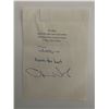 Image 1 : Lieutenant colonel Oliver North signed letter