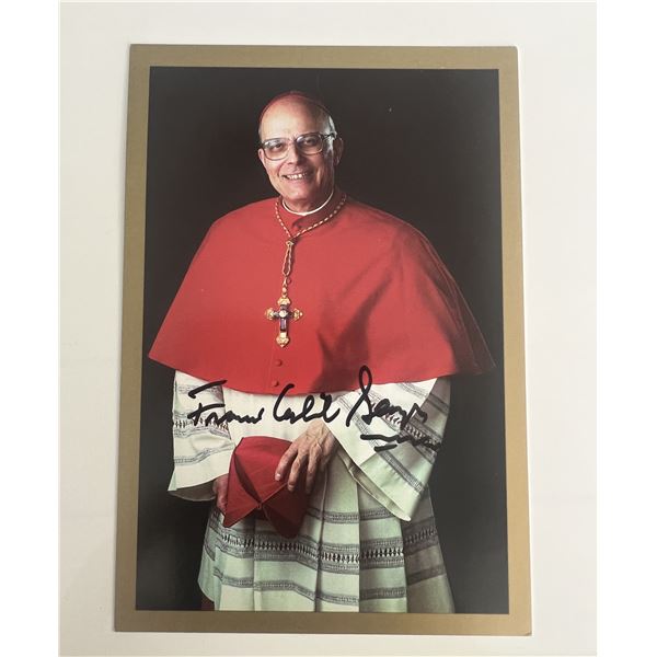 Cardinal Francis George signed photo