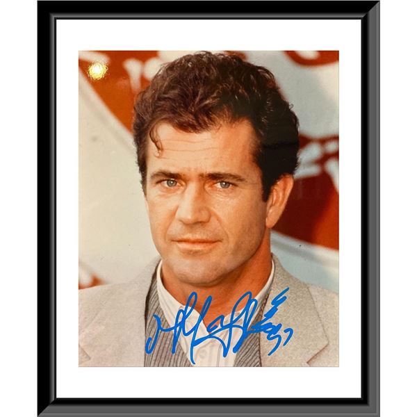 Mel Gibson Signed Photo