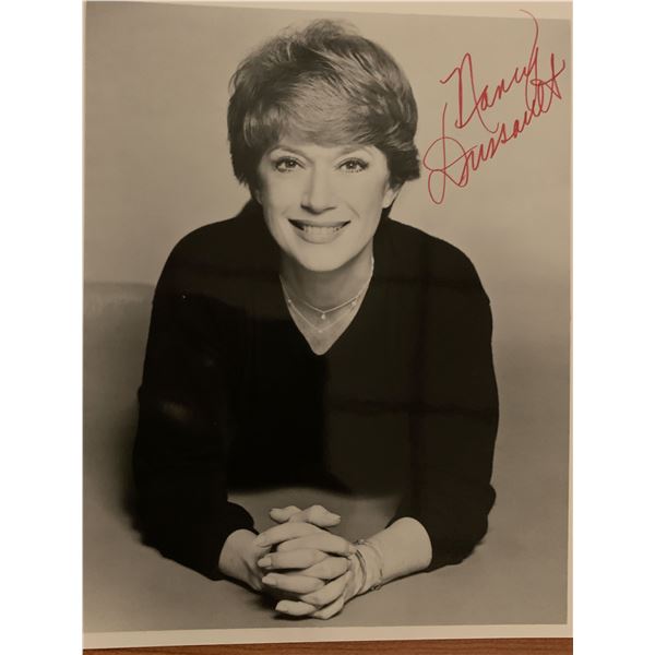 Nancy Dussault signed photo