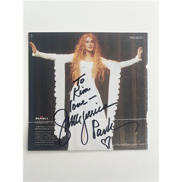 Sarah Jessica Parker signed photo cover