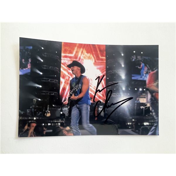 Kenny Chesney signed photo