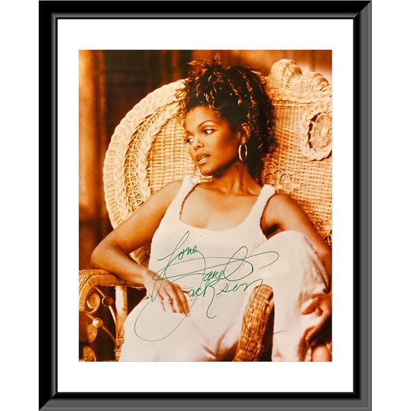 Janet Jackson Signed Photo