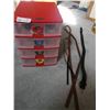 Image 1 : Organizer Filled with Girls Accessories - Jewelry, Scrunchies, Hairclips, Pins, Belts, and More!