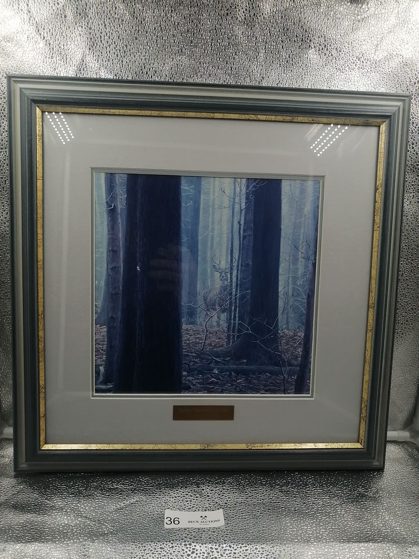 "Hardwood ForestWhiteTailed Buck" by Robert Bateman Print