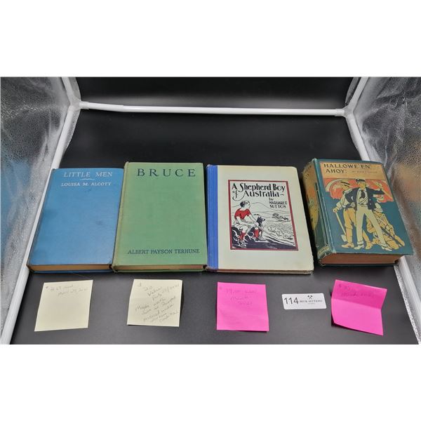 4 x Collectible Vintage Books