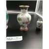Image 3 : 3 x Asian-Style Painted Vases
