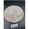 Image 2 : Antique Hand-Painted Floral China Plate - From France circa 1888-1896