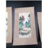 Image 3 : 4 x Chinese Papyrus Paintings - Unframed