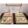 Image 1 : 4 x Placemats of Orchids by Jim Walker