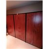Image 2 : Large Wooden 3-Unit Office Storage Cabinet