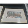 Image 3 : 2 x Framed Watercolor Paintings by Elaine Fleming