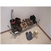 Image 1 : Assorted Shoes w/ Shoe Rack