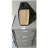 Image 1 : Vertical File Cabinet - 2-Drawer with File Case