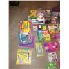 Image 2 : Large Children's Lot - Large Assortment of Stationary, Games, Craft Supplies, and More!