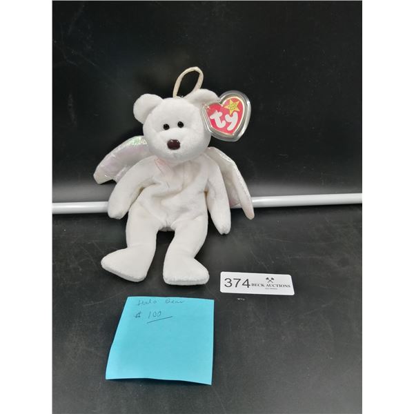 Collectible Beanie Baby - Halo Bear